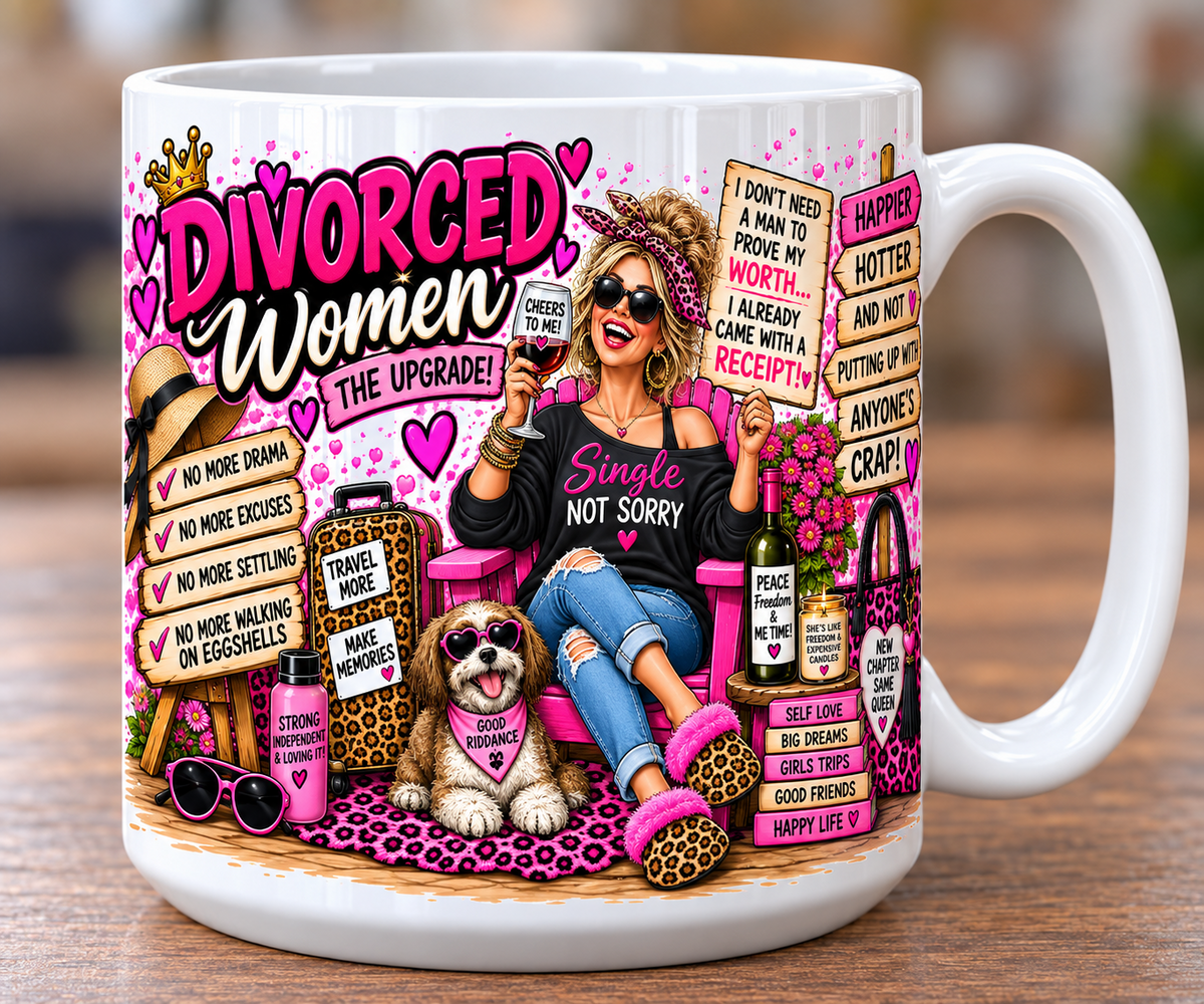 Divorced Women The Upgrade Mug