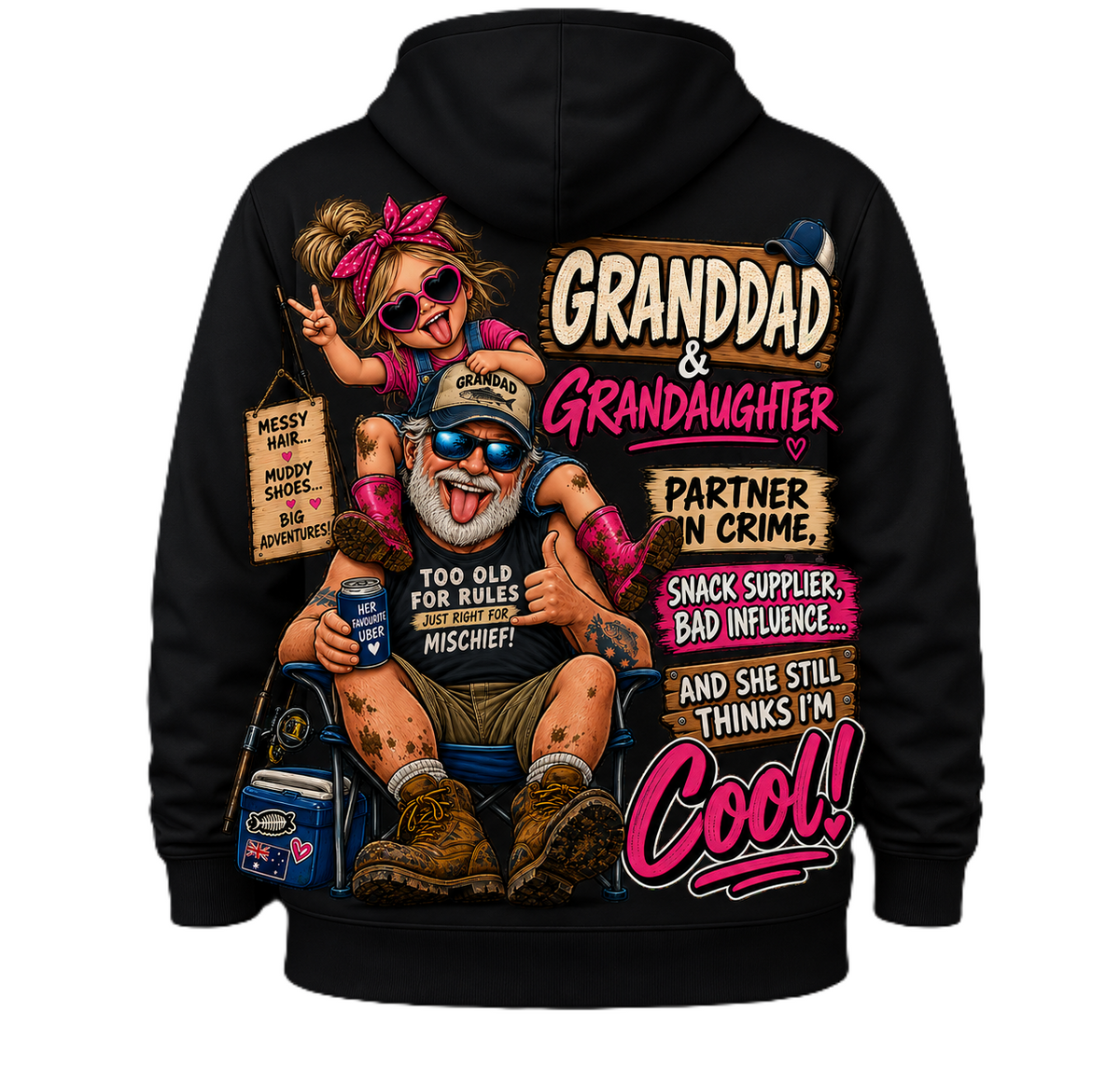 Granddad & Granddaughter – Partners in Crime