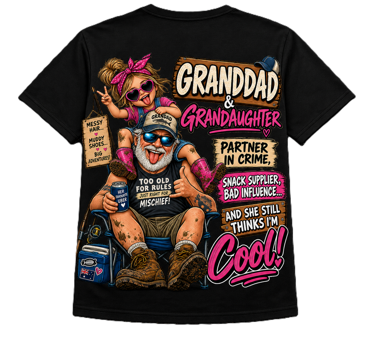 Granddad & Granddaughter – Partners in Crime