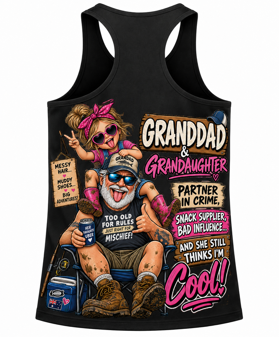 Granddad & Granddaughter – Partners in Crime