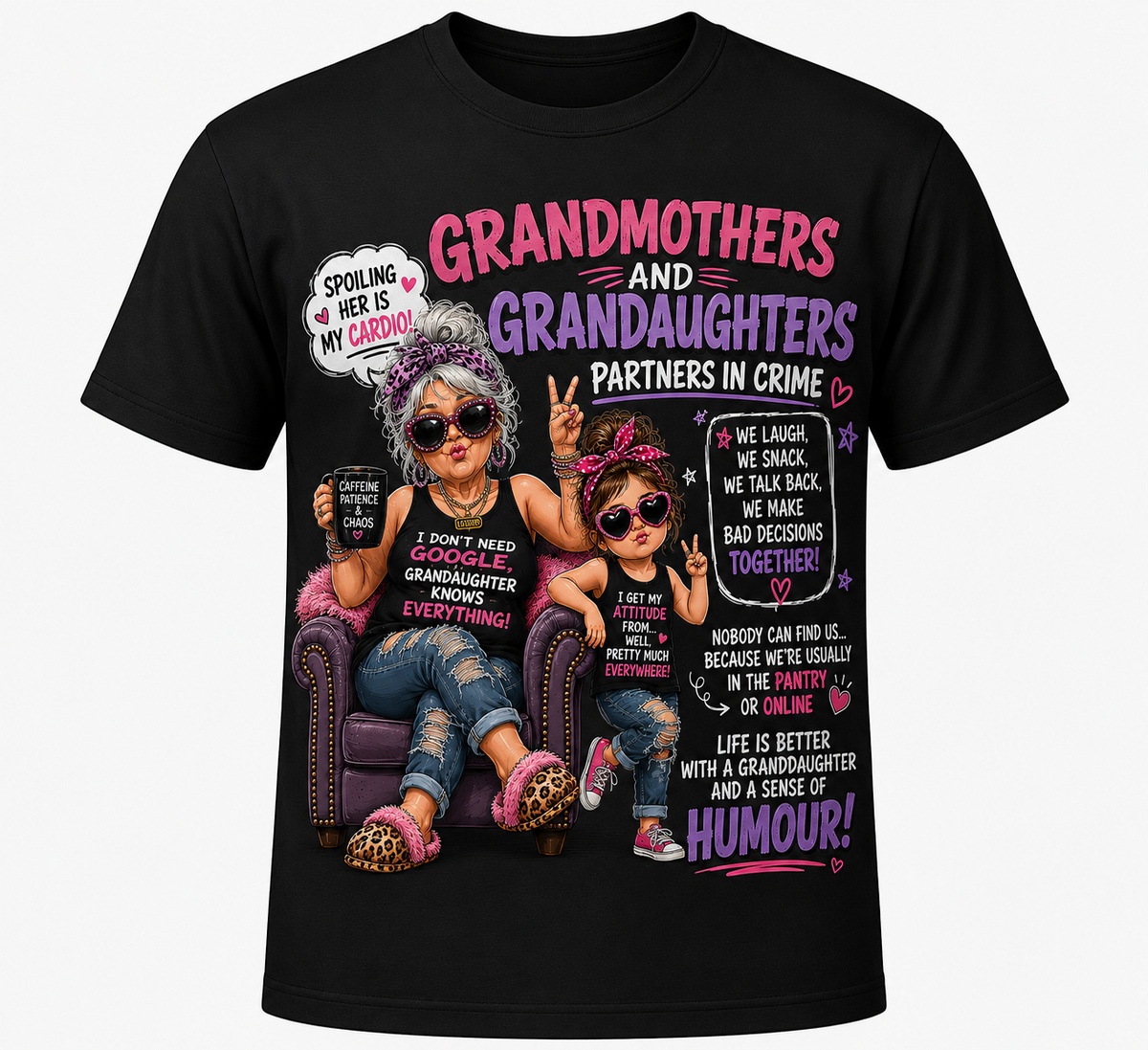 Grandmothers and Grandaughters – Partners in Crime"
