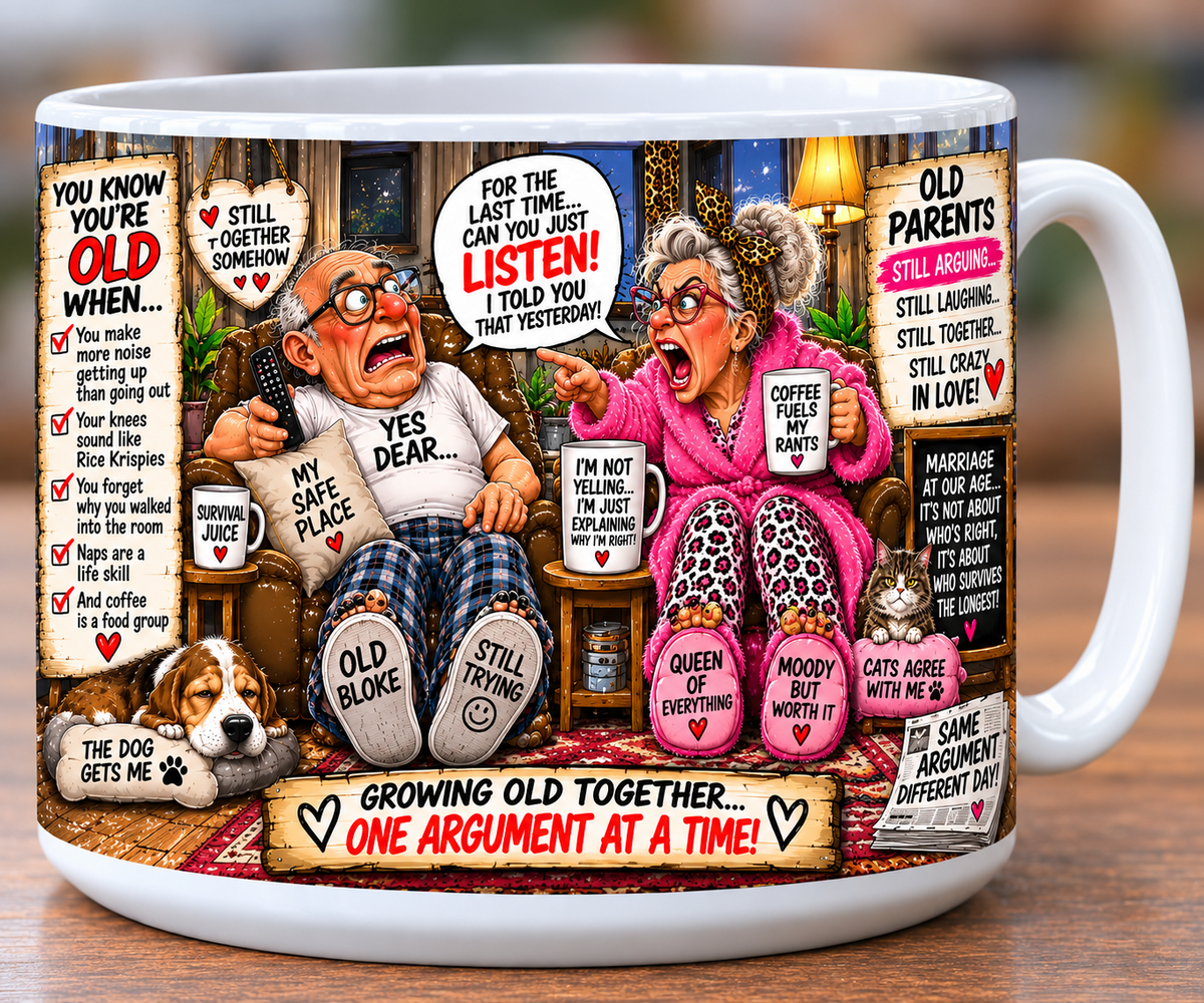 Growing Old Together Mug