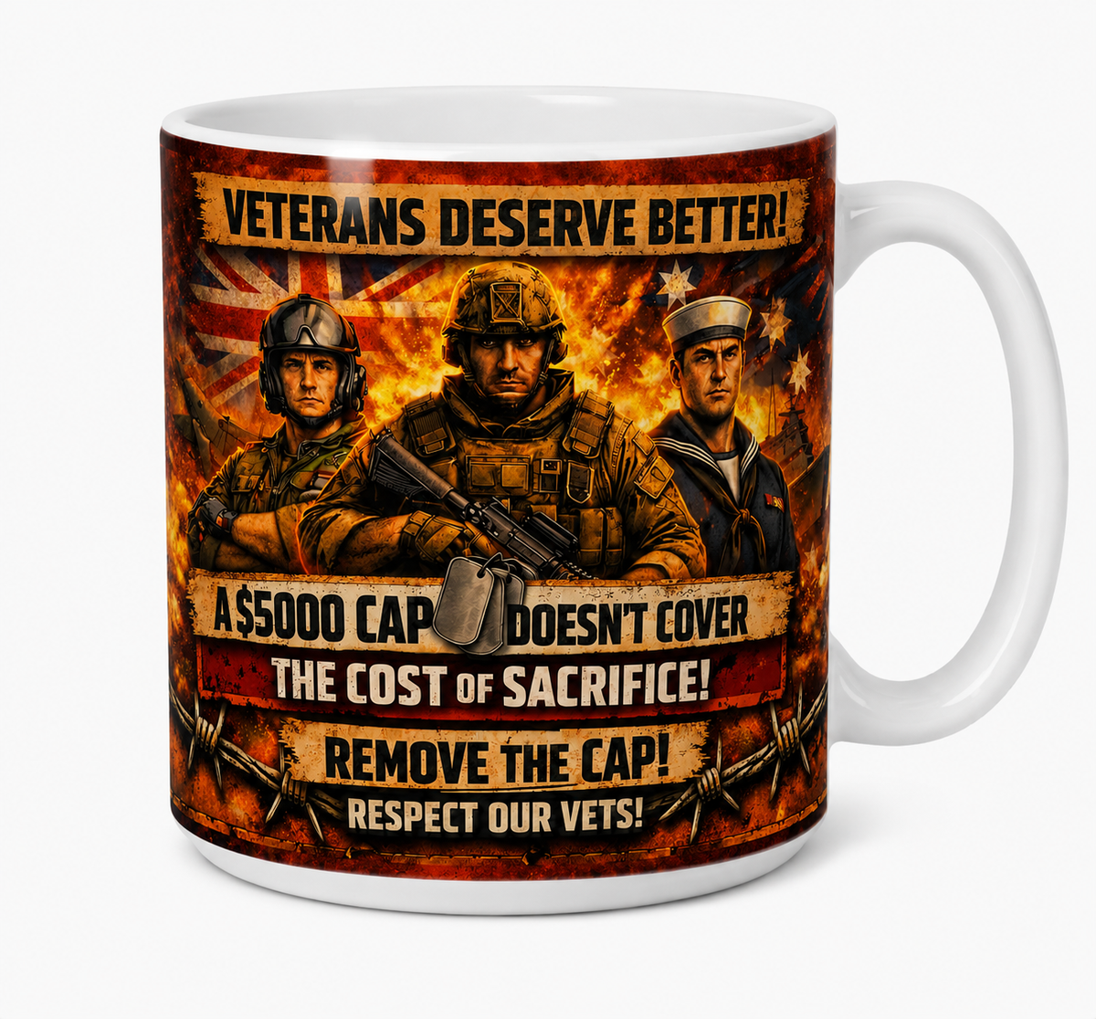 VETERANS DESERVE BETTER CUP